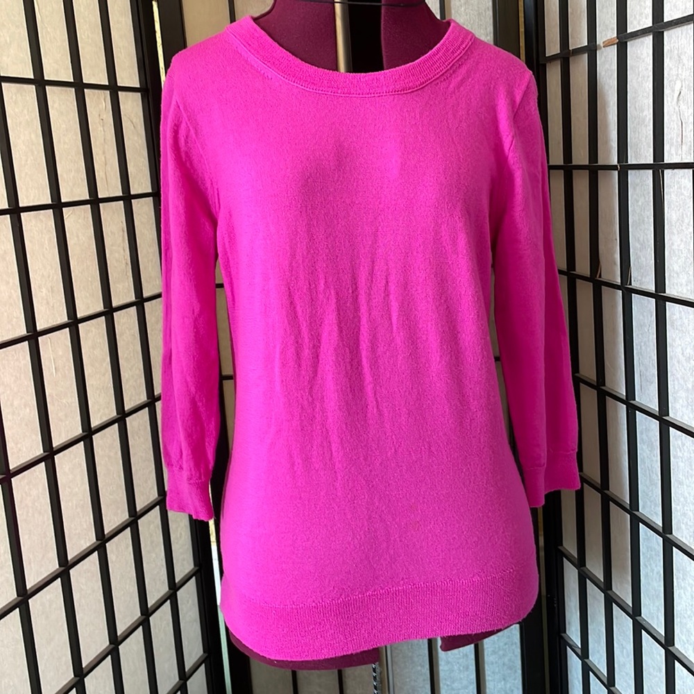 Pink J.Crew Sweater
